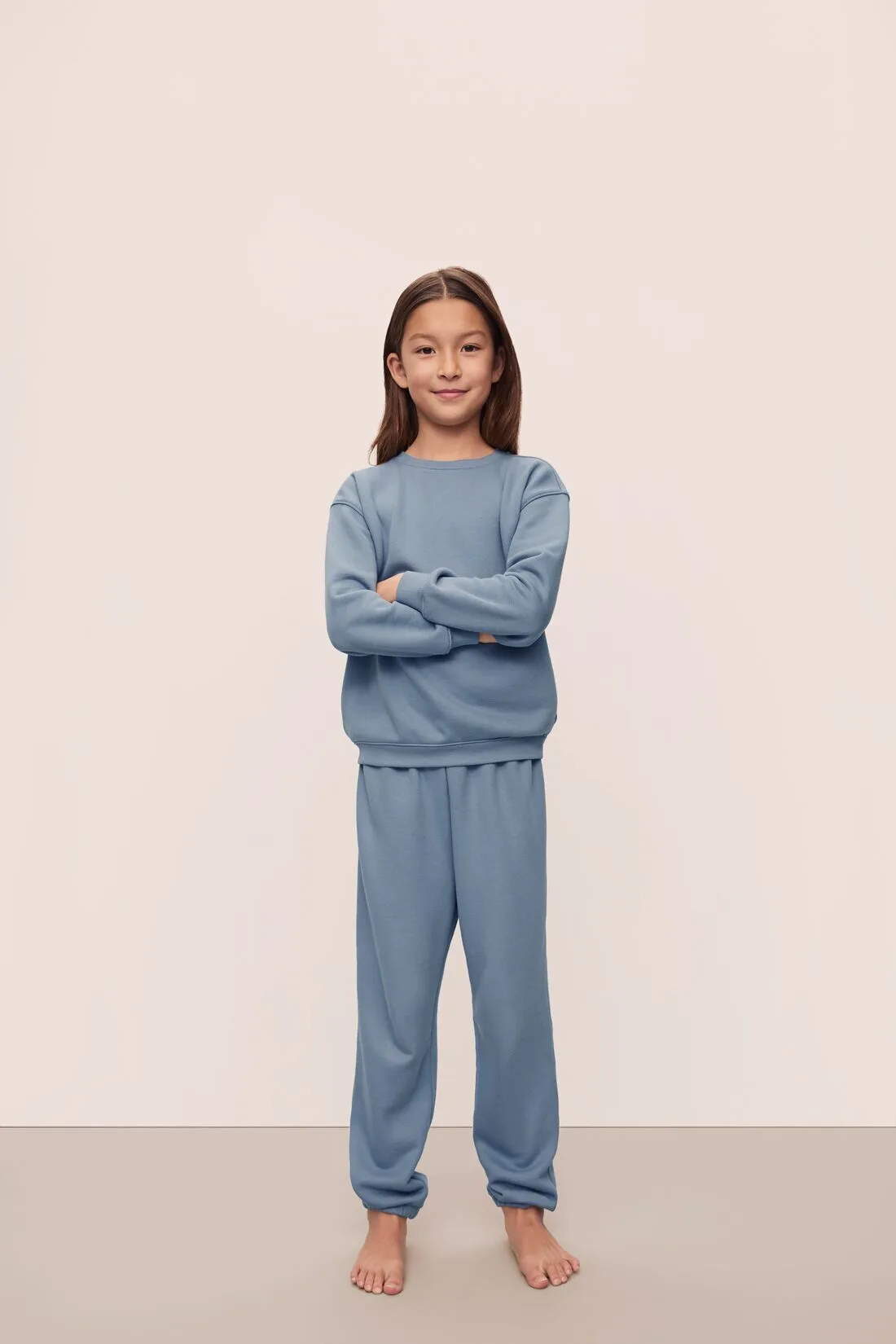 Kid's French Terry Sweatshirt and Jogger Set