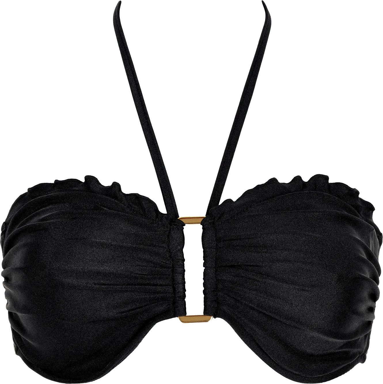 Saint Maxime bandeau effen - Zwart