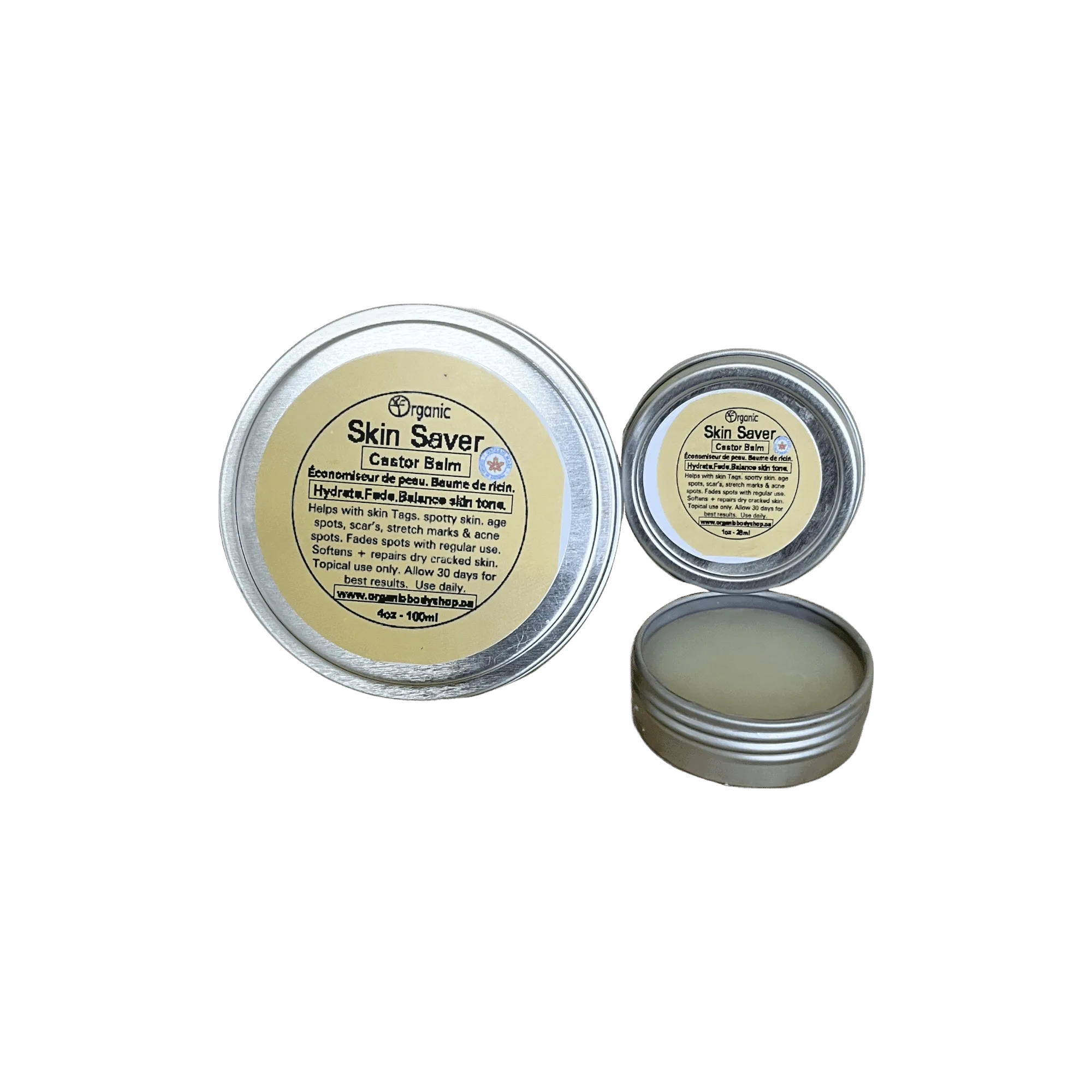 Skin Saver-Castor Balm. 30ml.travel size