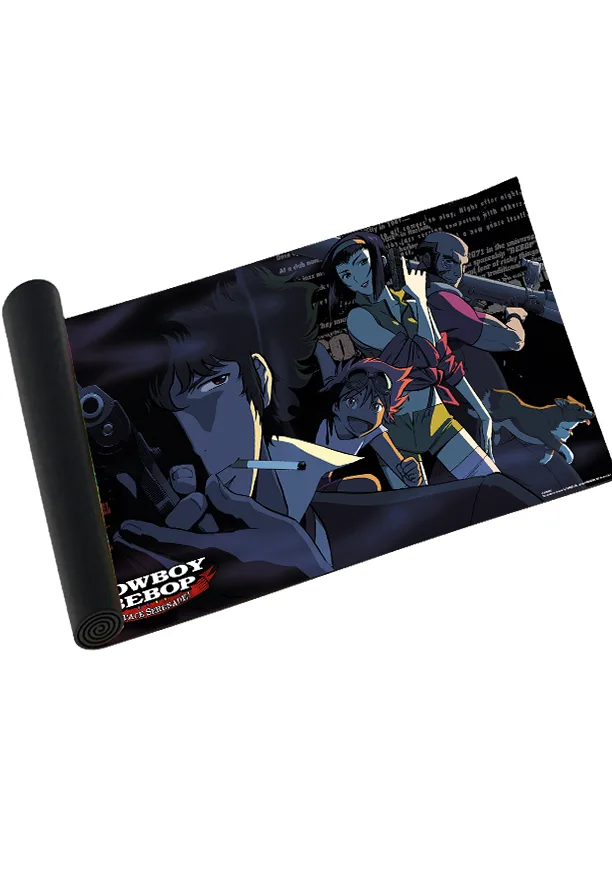 Tapis de jeu Cowboy Bebop Night Team : design et durabilité