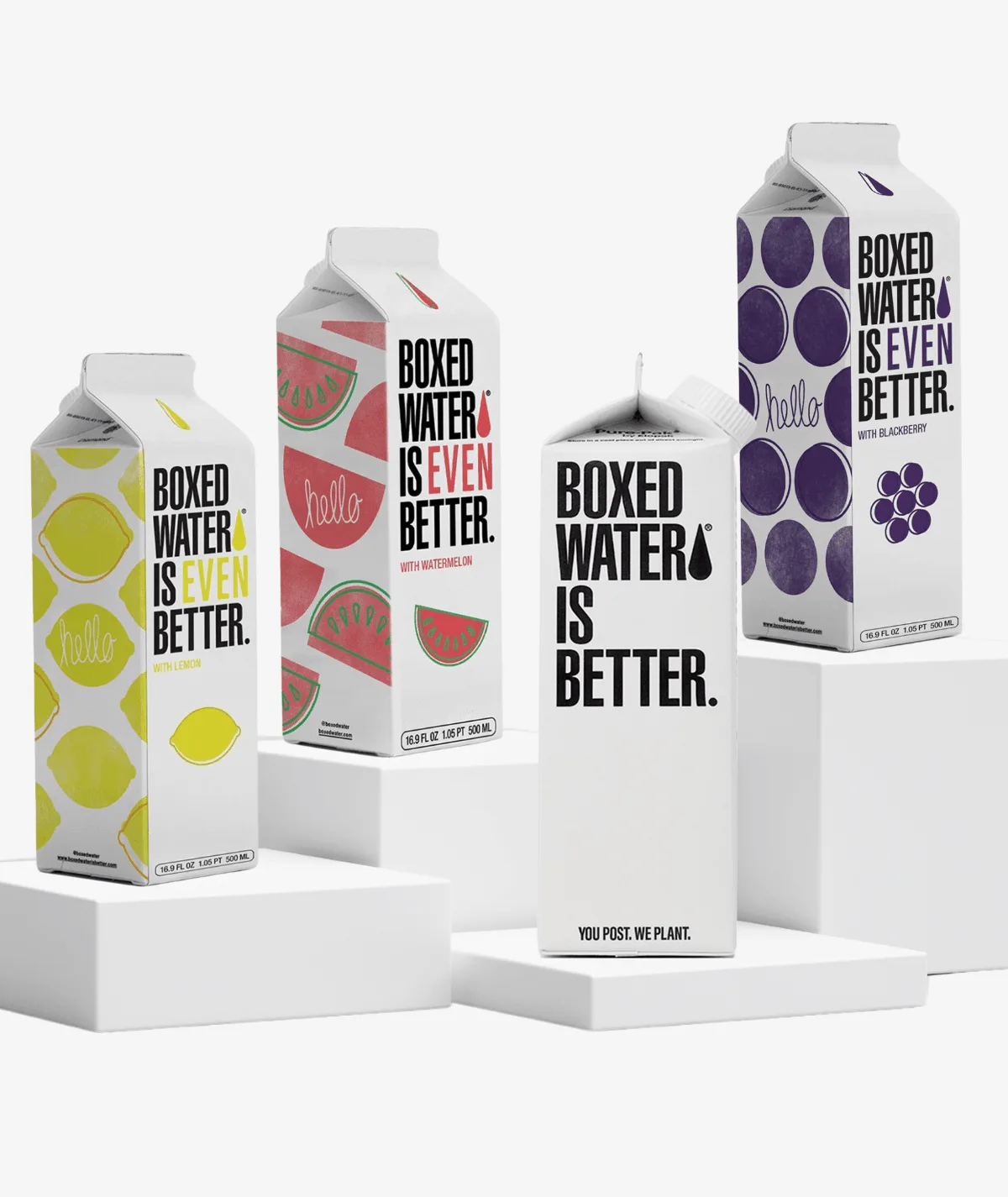 Boxed Water مجموعة اكتشاف