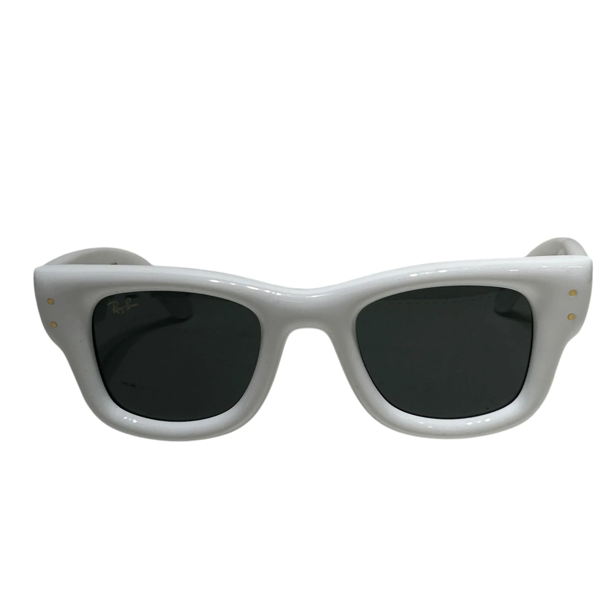 Ray-Ban/Sunglasses/Plastic/WHT/