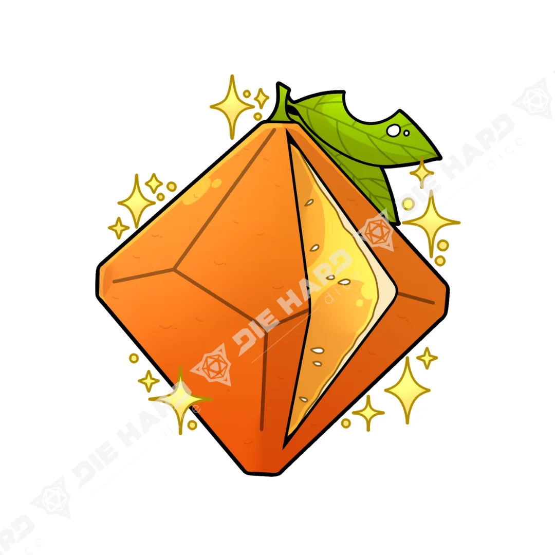 Sticker - Dice Orange