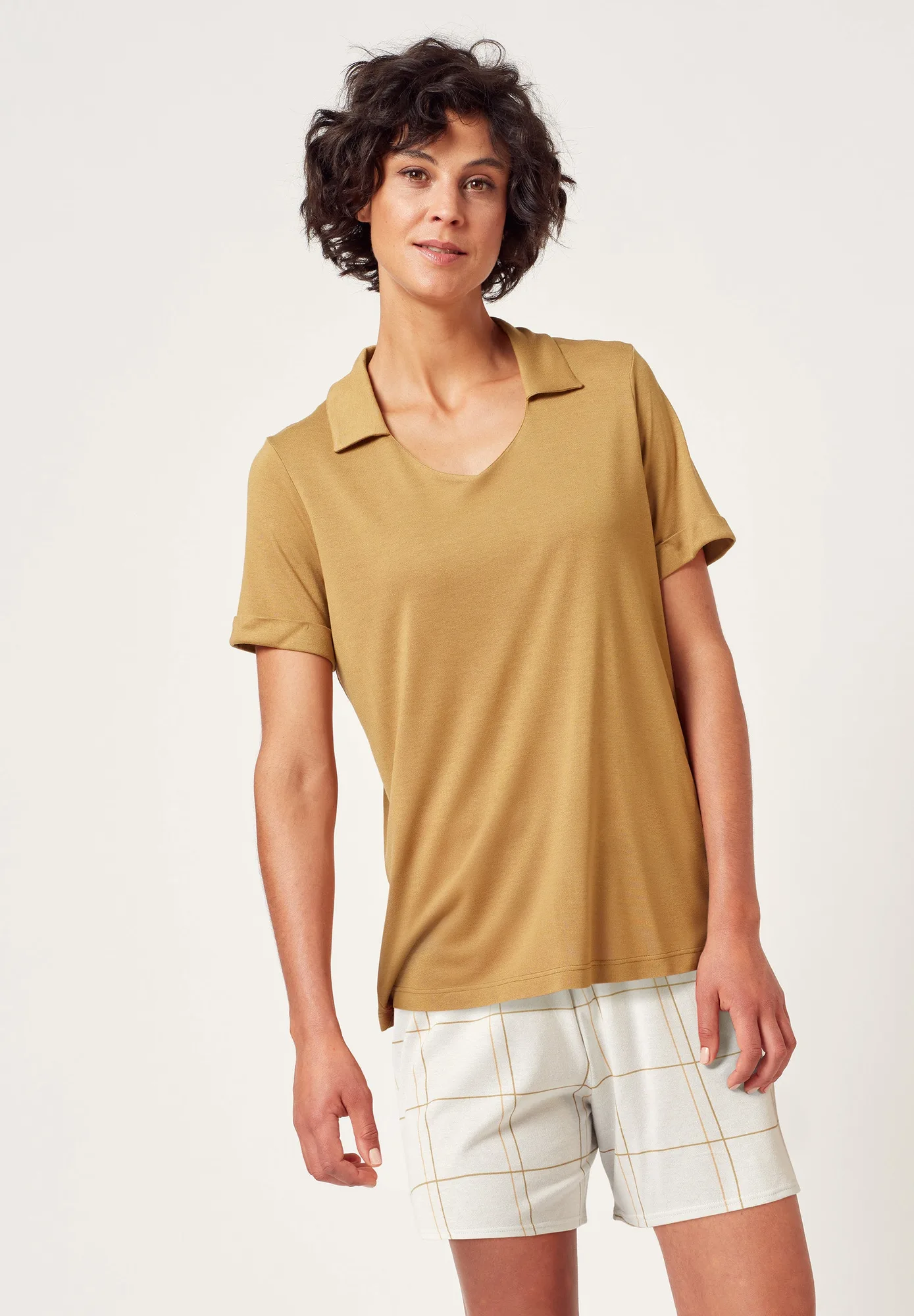 Night Selection 3 Kurzarm-Shirt | bronze 010136-01H124