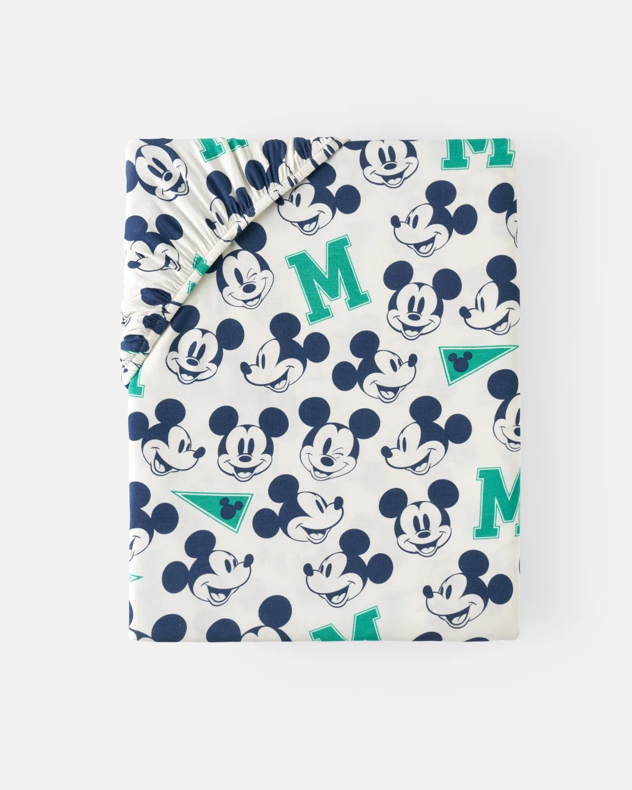 Disney Varsity Mickey Mouse vypasovaná prostěradla do postýlky