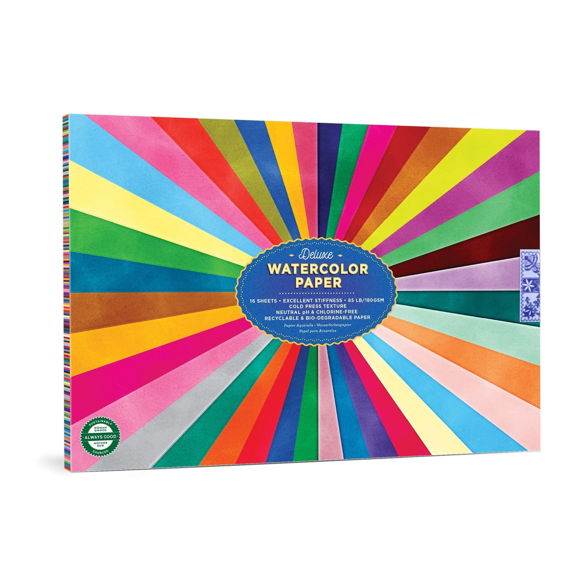 How to Use Rainbow Watercolor Pad for Kids' Art