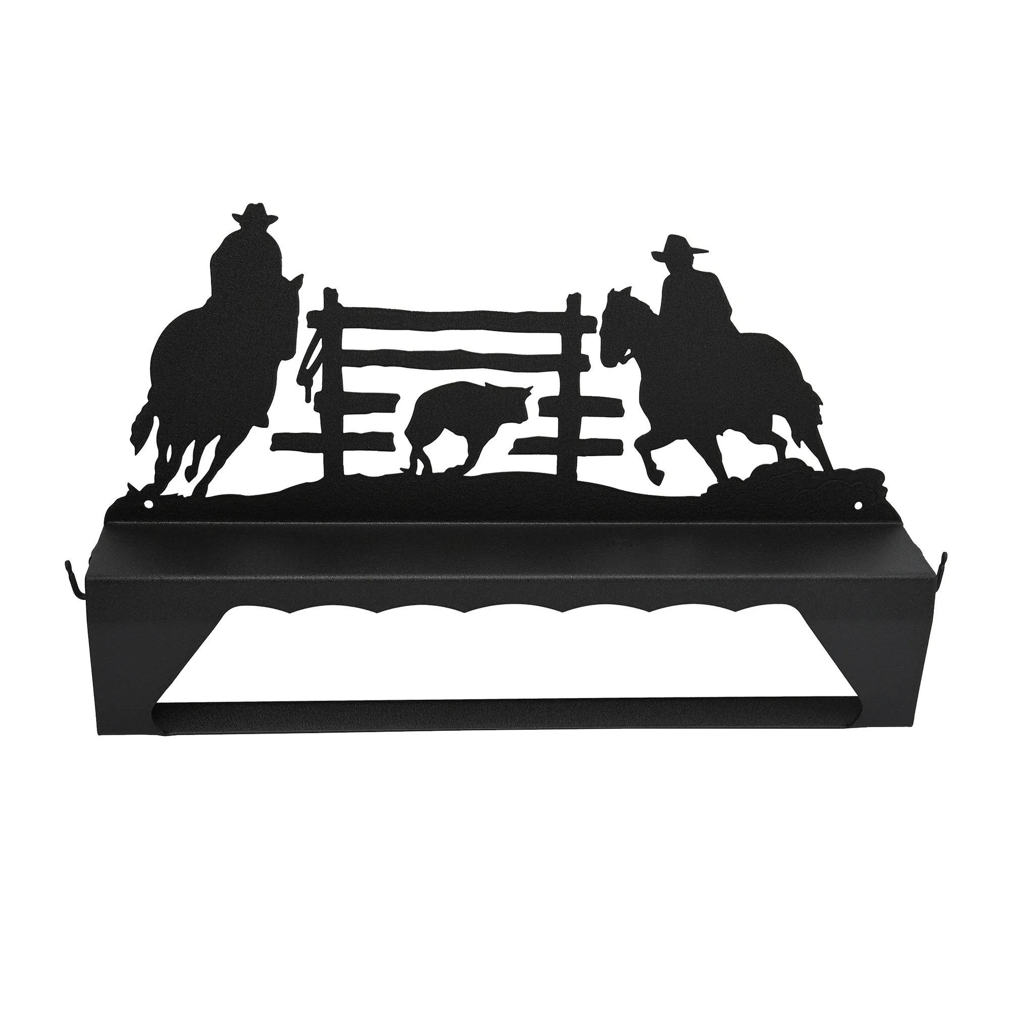 Team Penning Towel Bar & Shelf