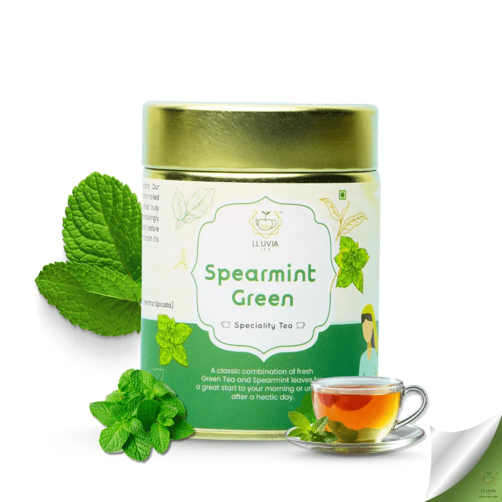 Teh Hijau Spearmint - Membantu PCOD/PCOS | Meningkatkan Kesehatan Usus (50gm)