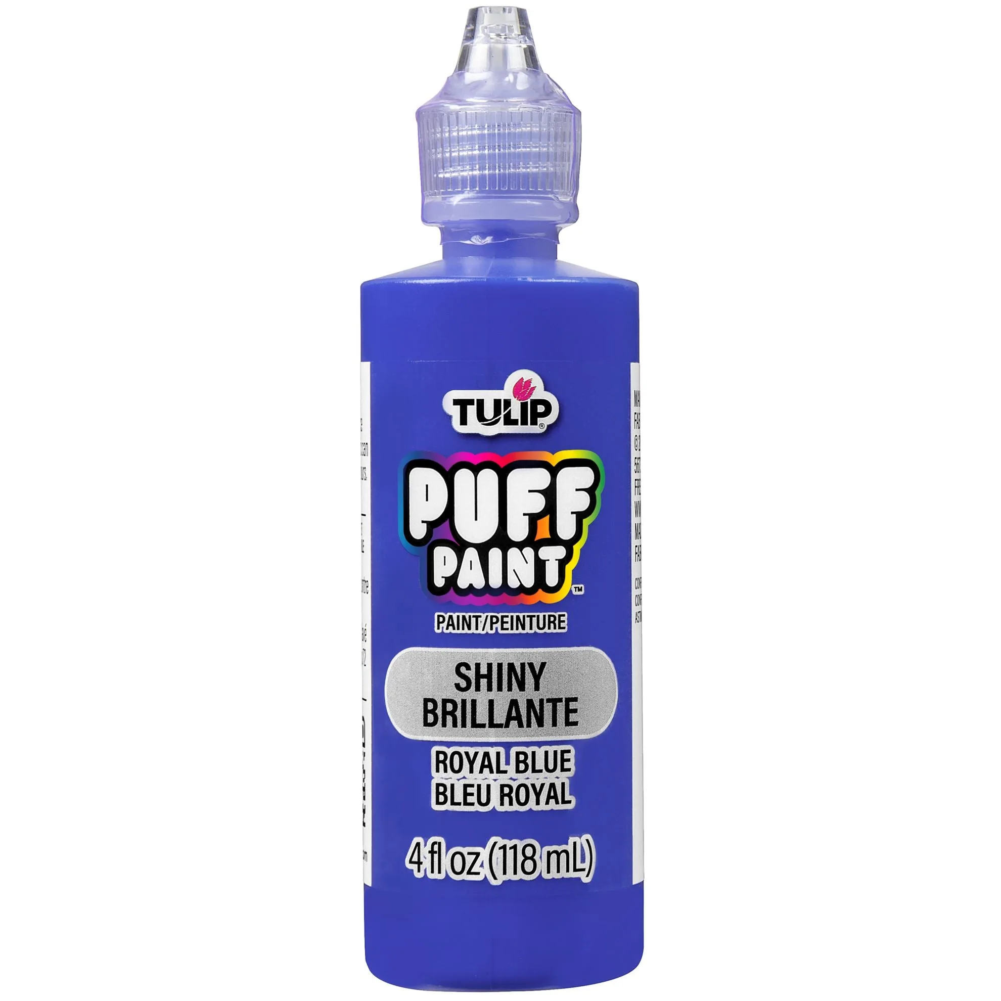 Tulip Puff Paint Shiny Royal Blue 4 fl. oz.: How to Create 3D Puff Effects on Fabric