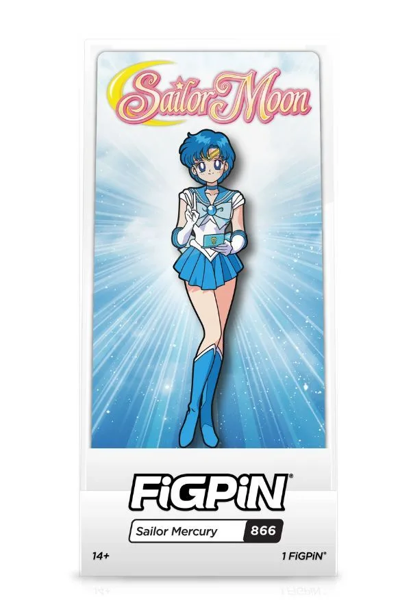 SAILOR MOON FIGPIN SAILOR MERCURY (866)
