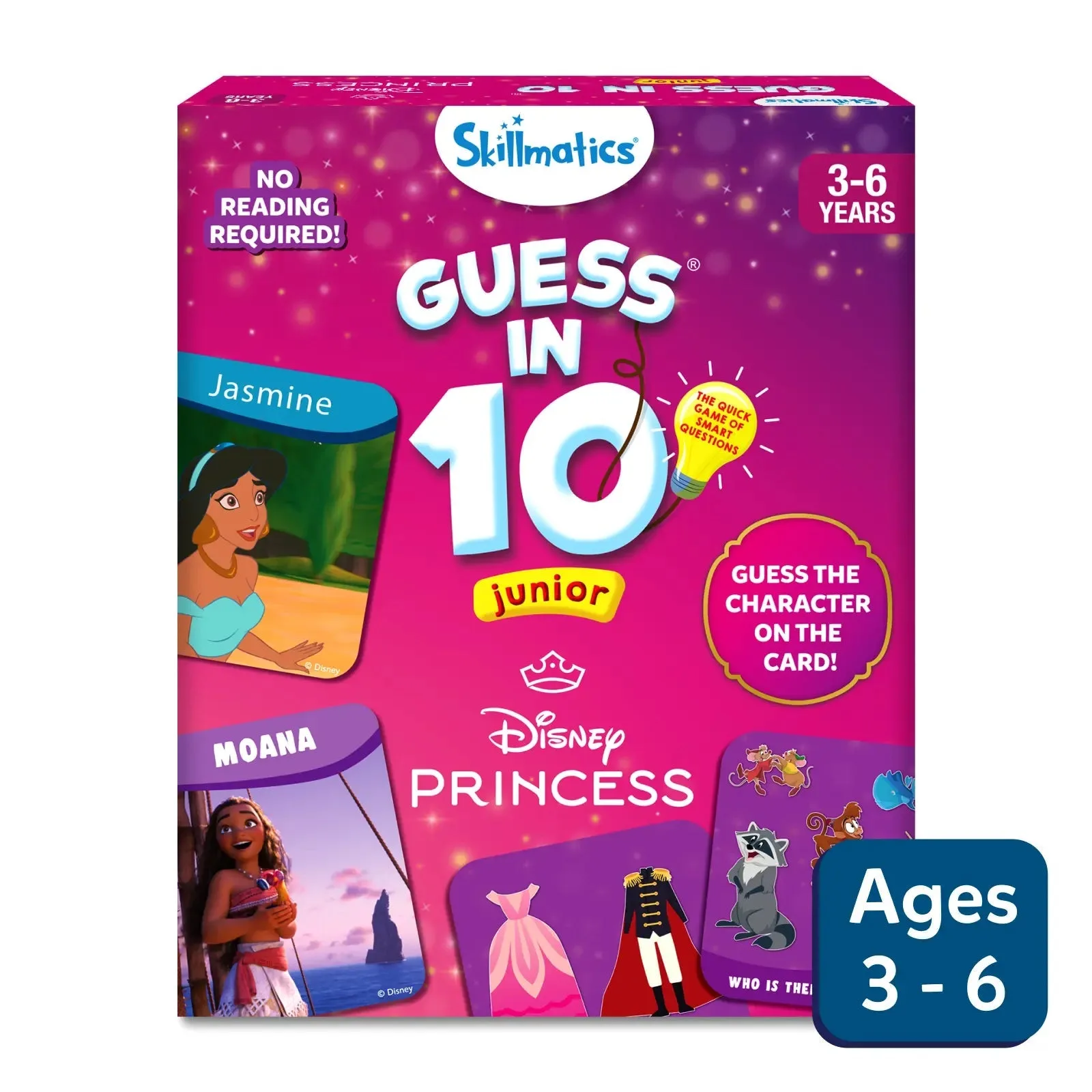 Guess in 10 주니어 디즈니 프린세스: 3-6세용 재미있는 퀴즈