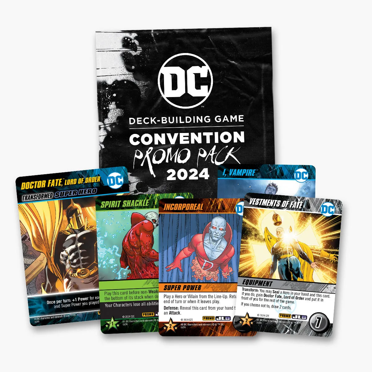 DC Deck-Building Game: Convention Promo Pack 2024 + Event Card Übersicht