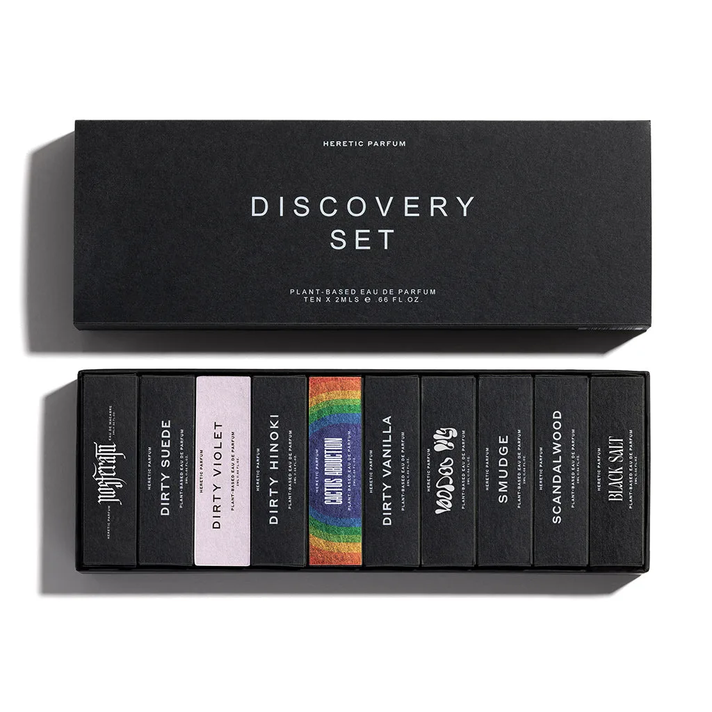 How to Use HERETIC Discovery Sets to Find Your Perfect Scent