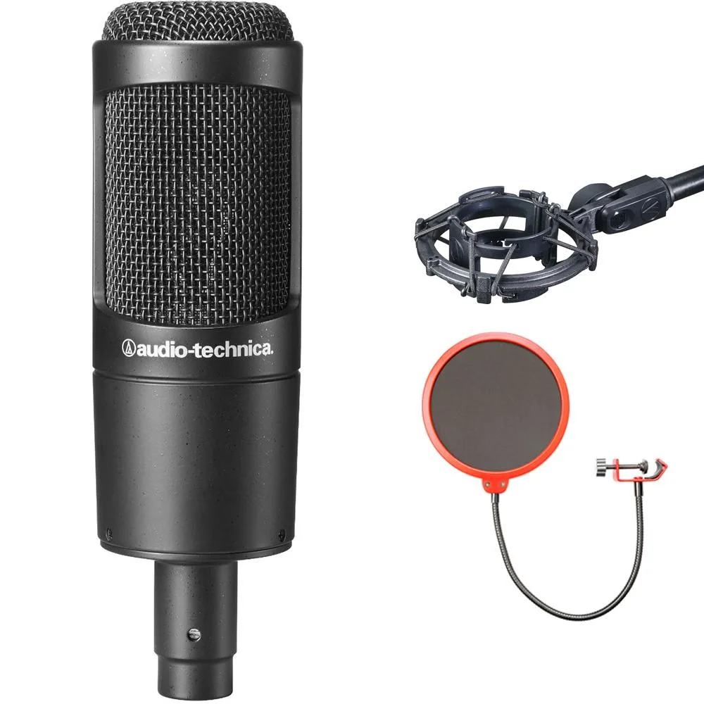 Audio-Technica AT2035 vs AT875R: Quale microfono a condensatore fa per te?