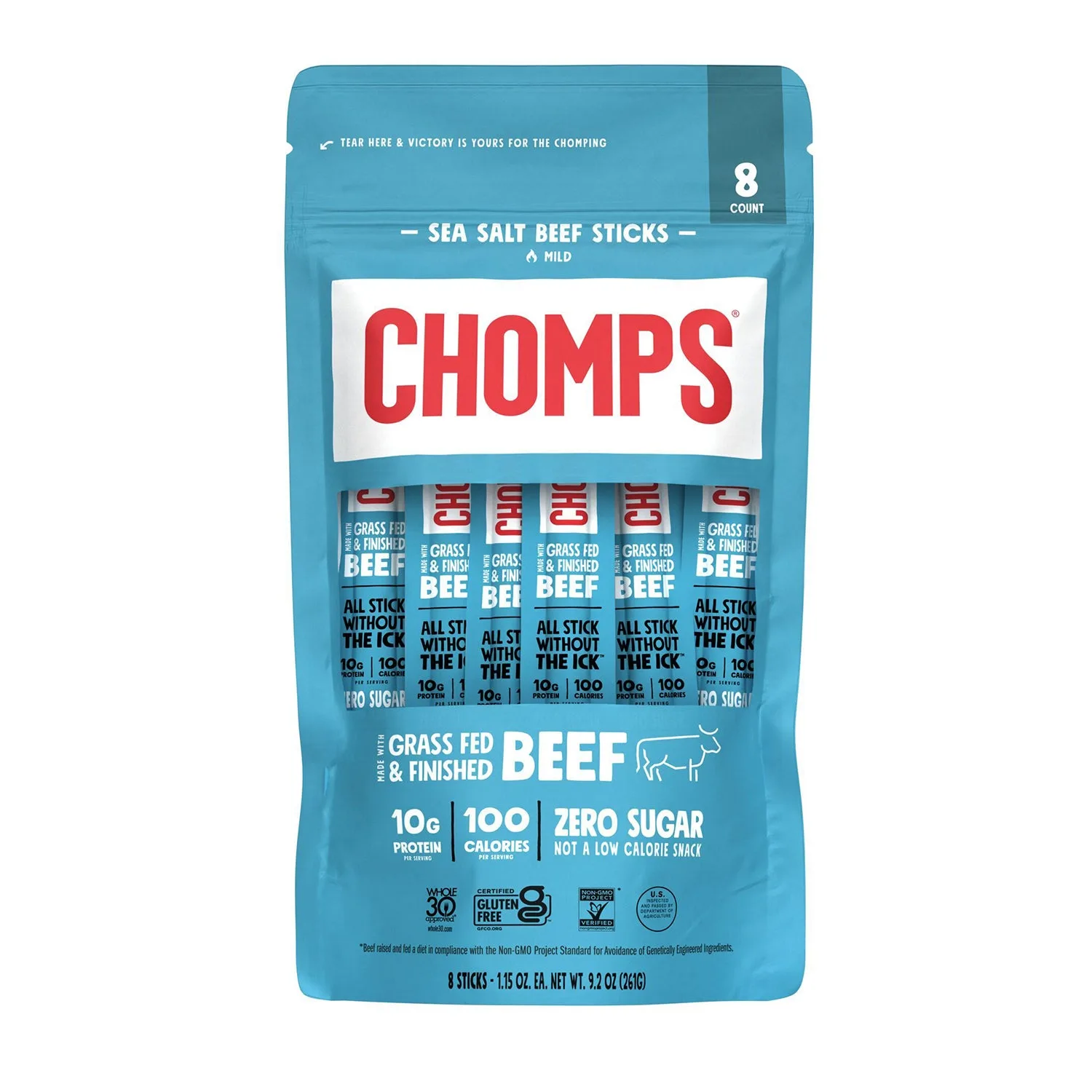 Bolsa Chomps vs. Snack Sticks: ¿Qué envase gana?