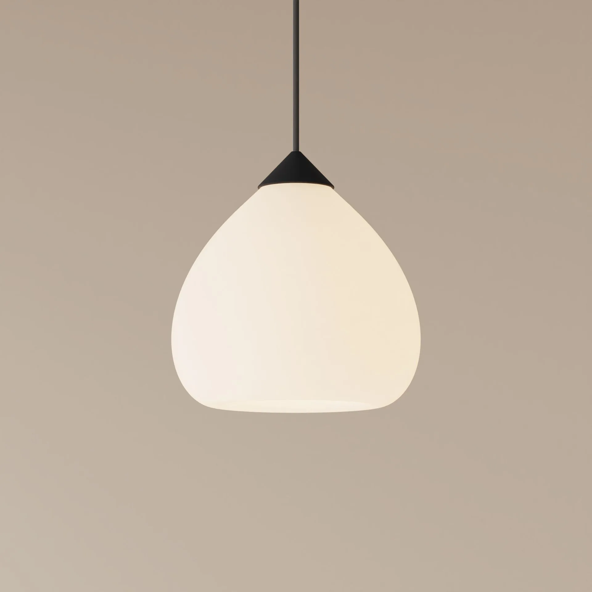 Gulp Large Pendant Light by BEBOP. in Carbon, 10.6″ tall