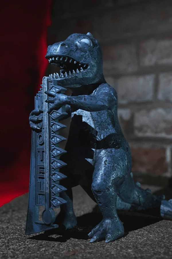Fallout New Vegas Dinky the T-Rex Statue (Nighttime)