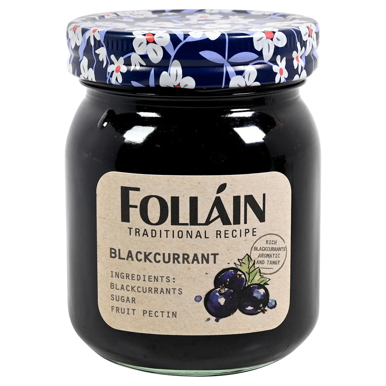Follain Blackcurrant Jam - 13oz (370g)