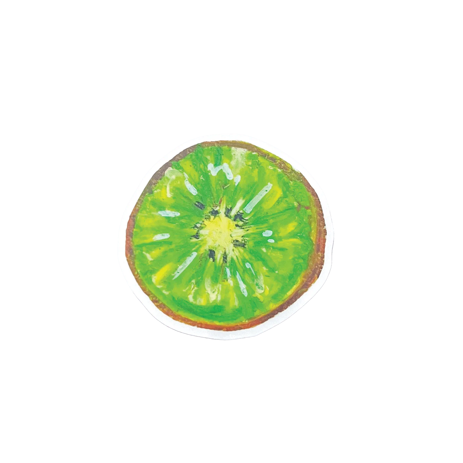 Rodaja de Kiwi | Pegatina de Vinilo Mate