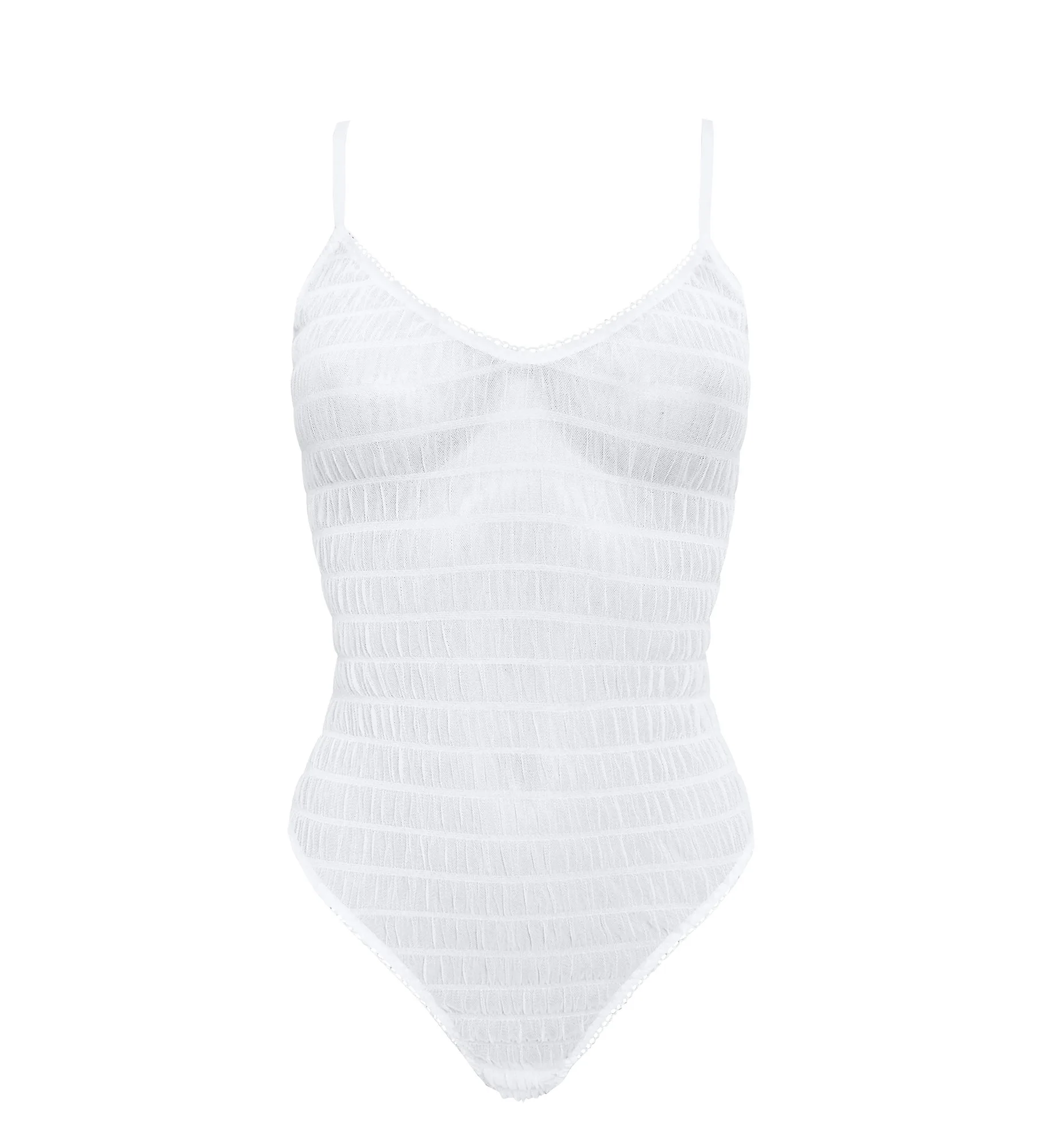 Breeze White Bodysuit