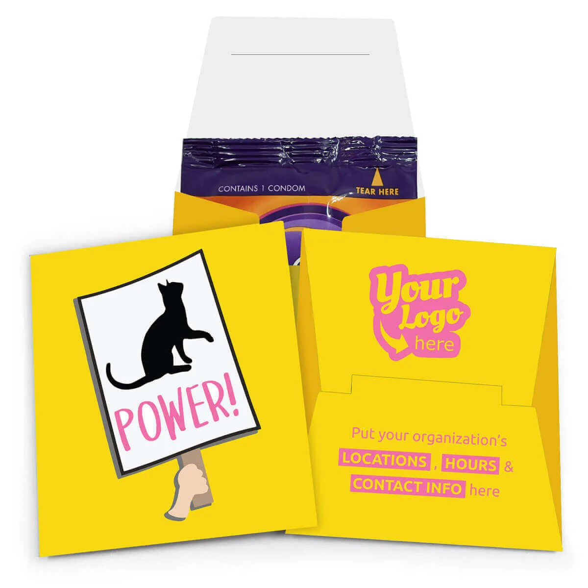 Pussy Power Internes Kondom Portemonnaie