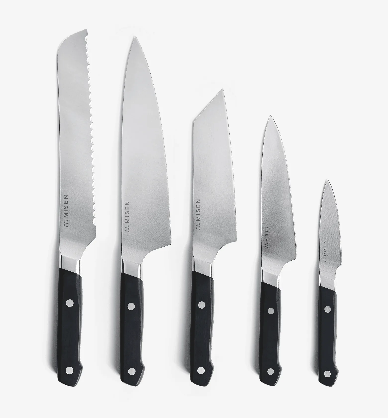 5-Piece Knife Set (ACUTO440) - Black