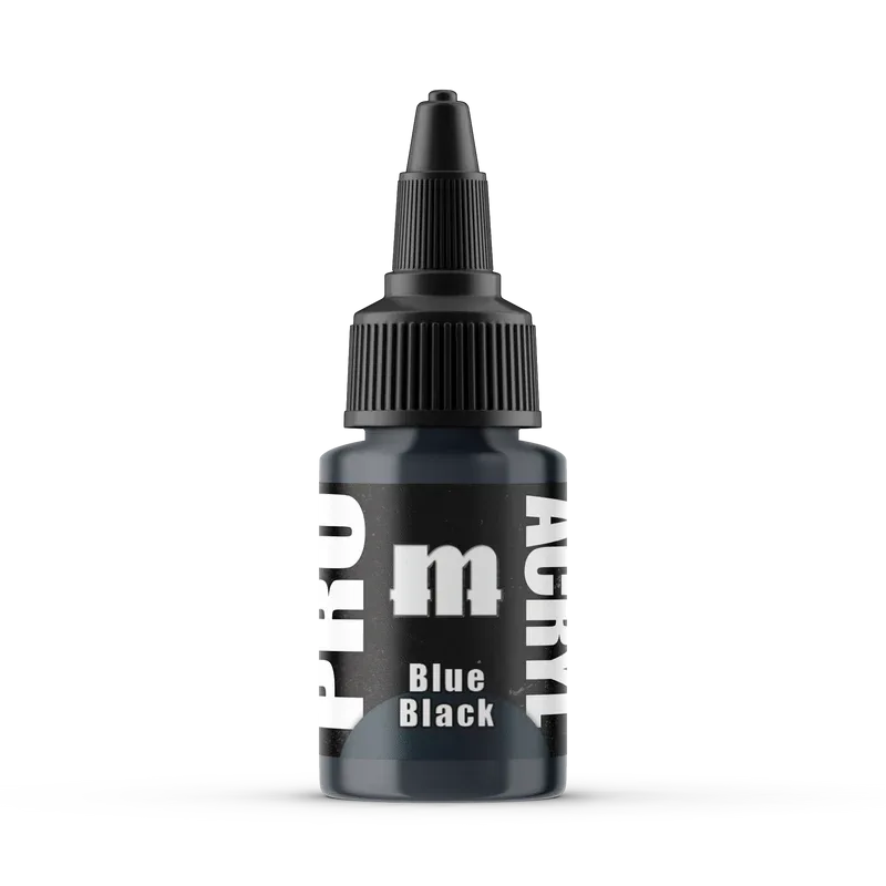 Cómo usar Pro Acryl Blue Black para miniaturas