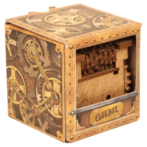 Cluebox 3D Puzzle-Box: Lösen und Präsentieren
