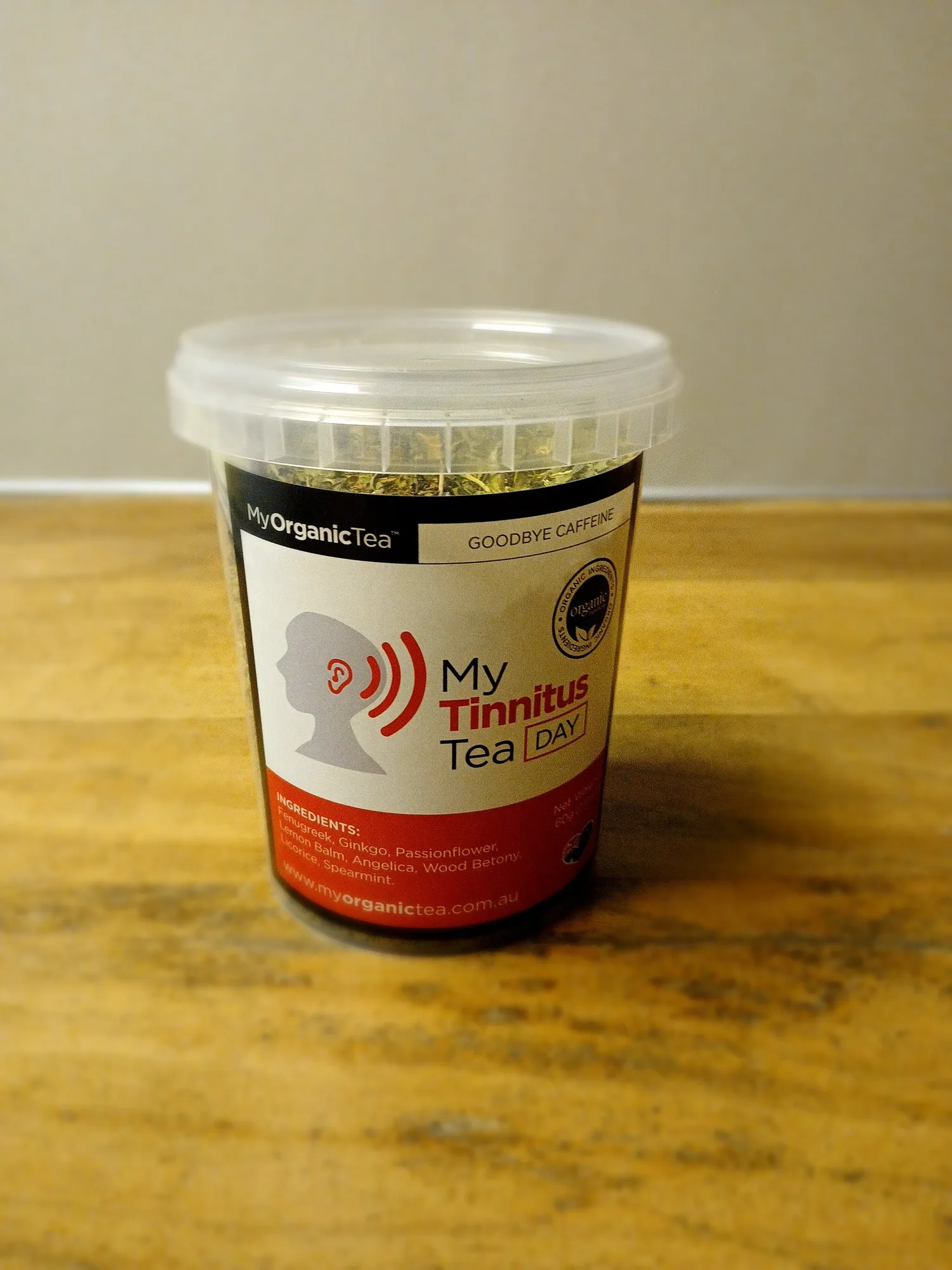 My Tinnitus Tea Day 60 gram (ca. 30 portioner) økologisk te Australien