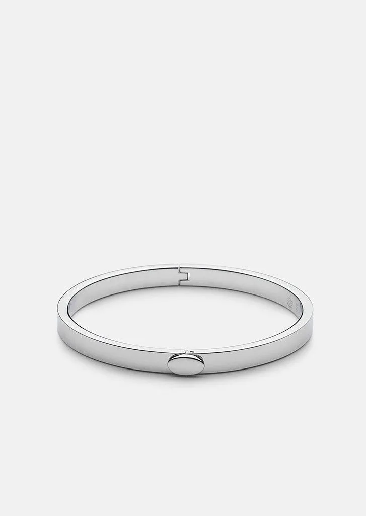 Eternal Bangle - Silver Plated