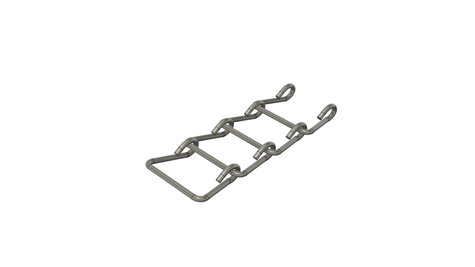 Metalen ketting voor tandwiel M1, 1 m