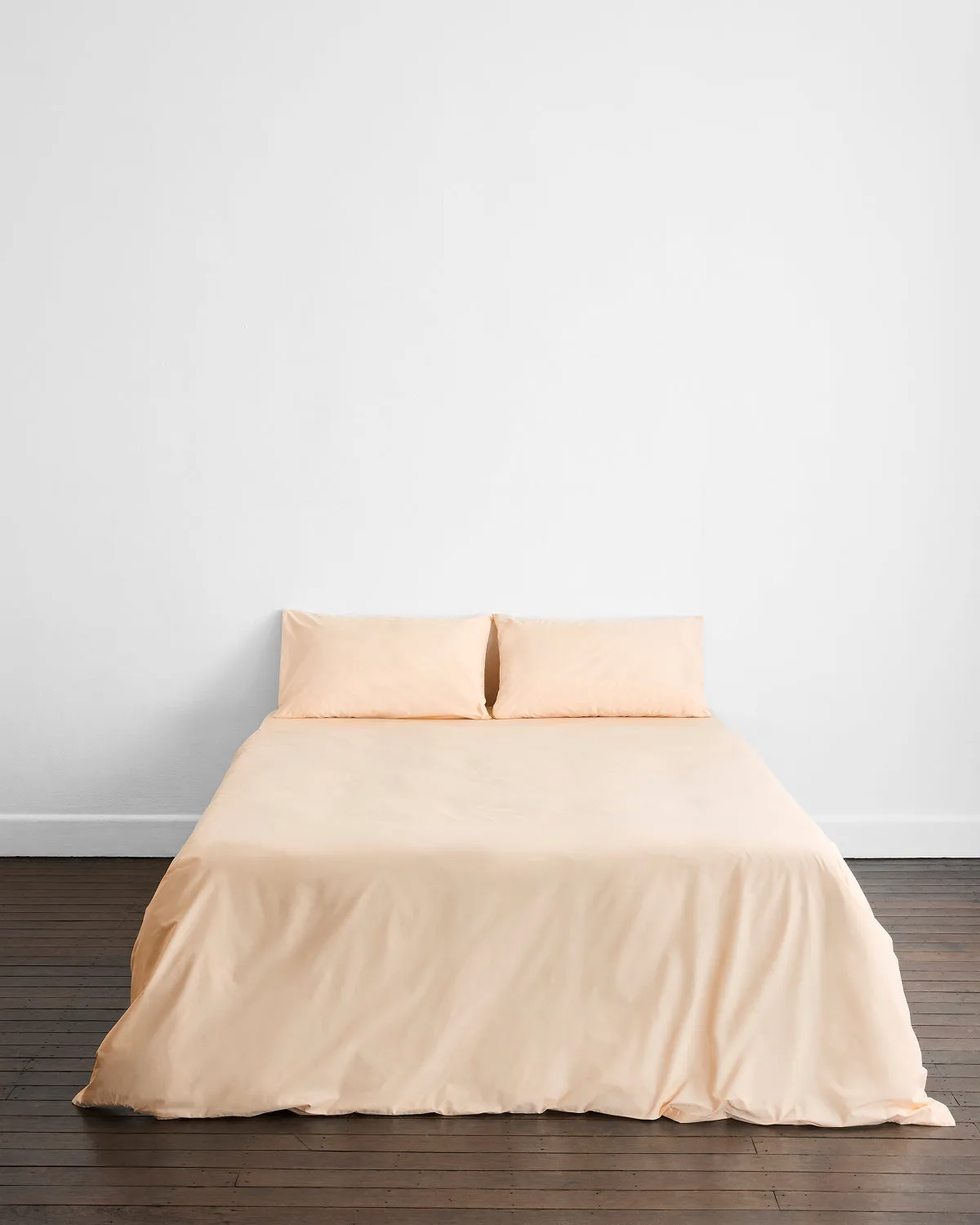Vanilla 100% Organic Cotton Percale Bedding Set
