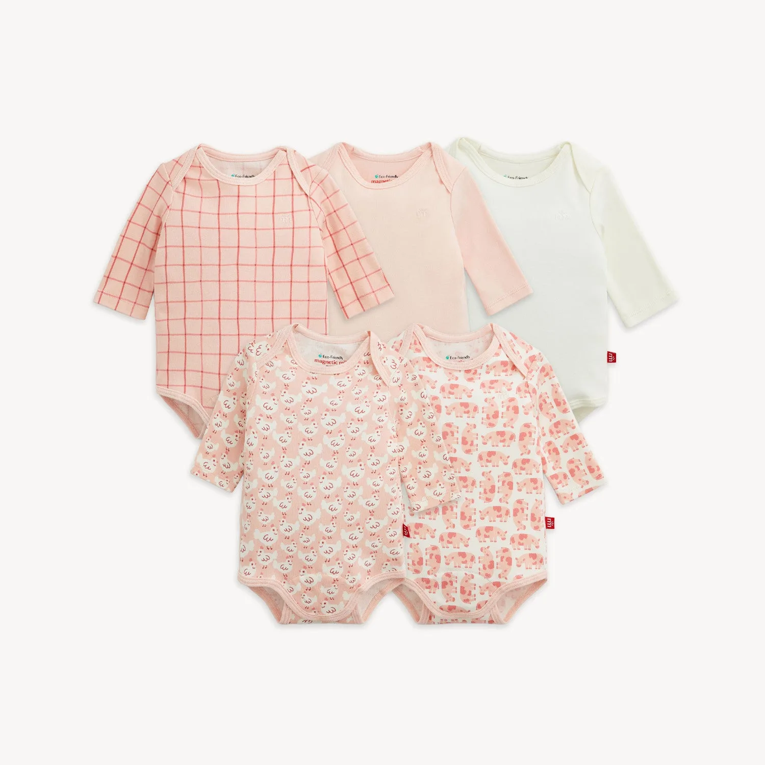 Magnetic 5-Pack Bodysuit