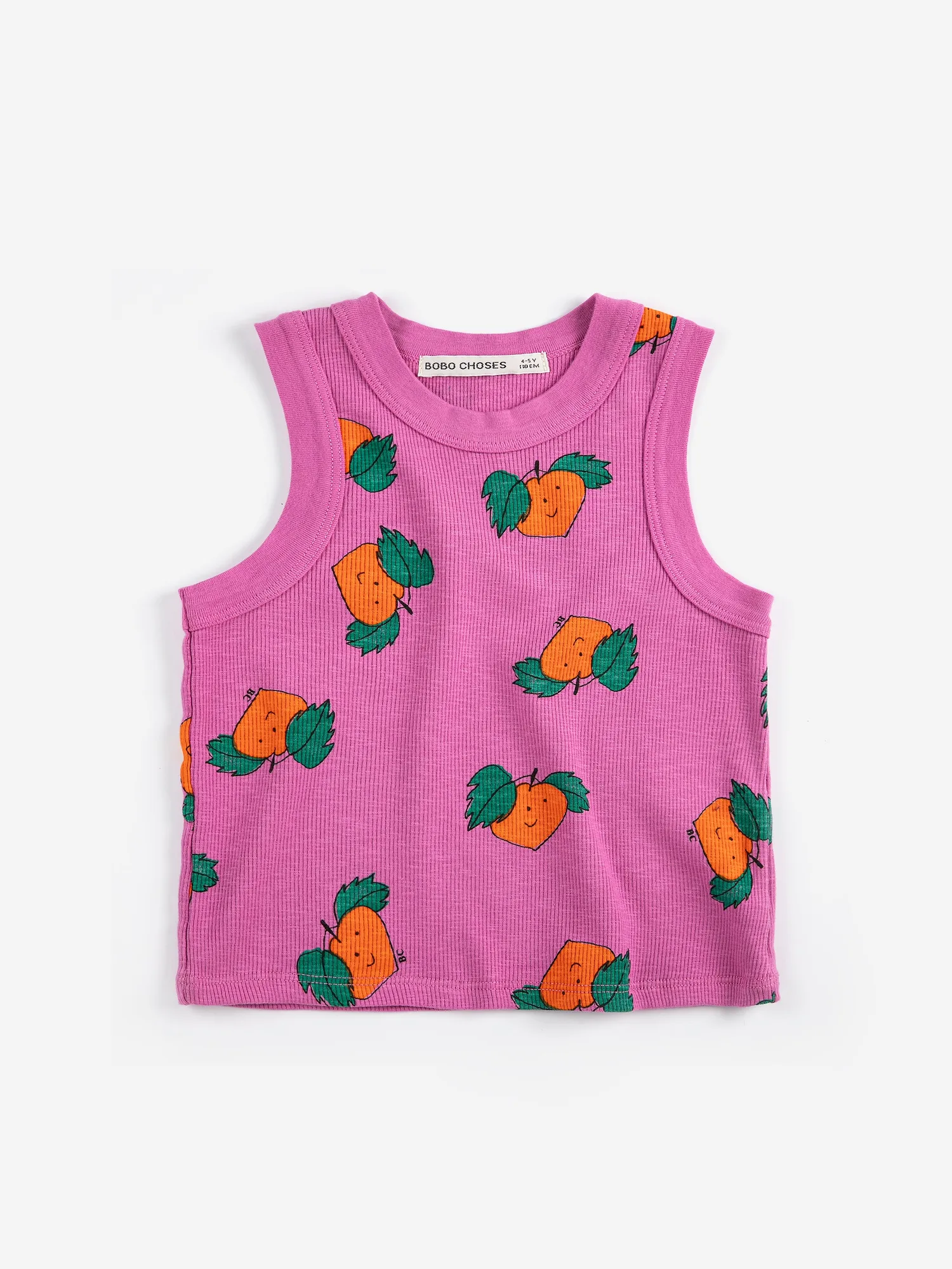 SB126AC028 Tangerine all over tank top