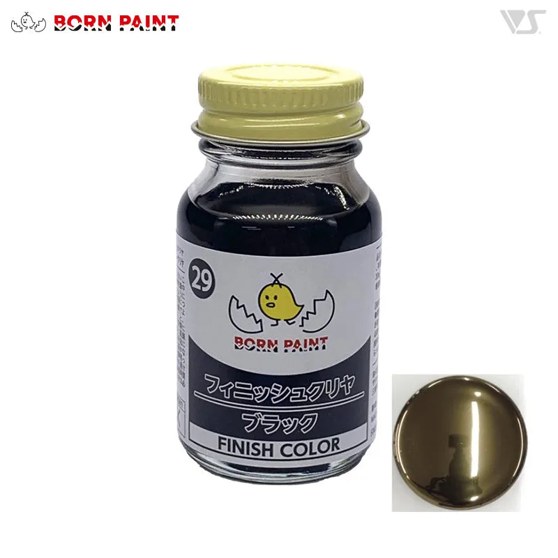 [Discount] [Bottling Error 20ml] Born Paint 029 Finish Clear Color Black