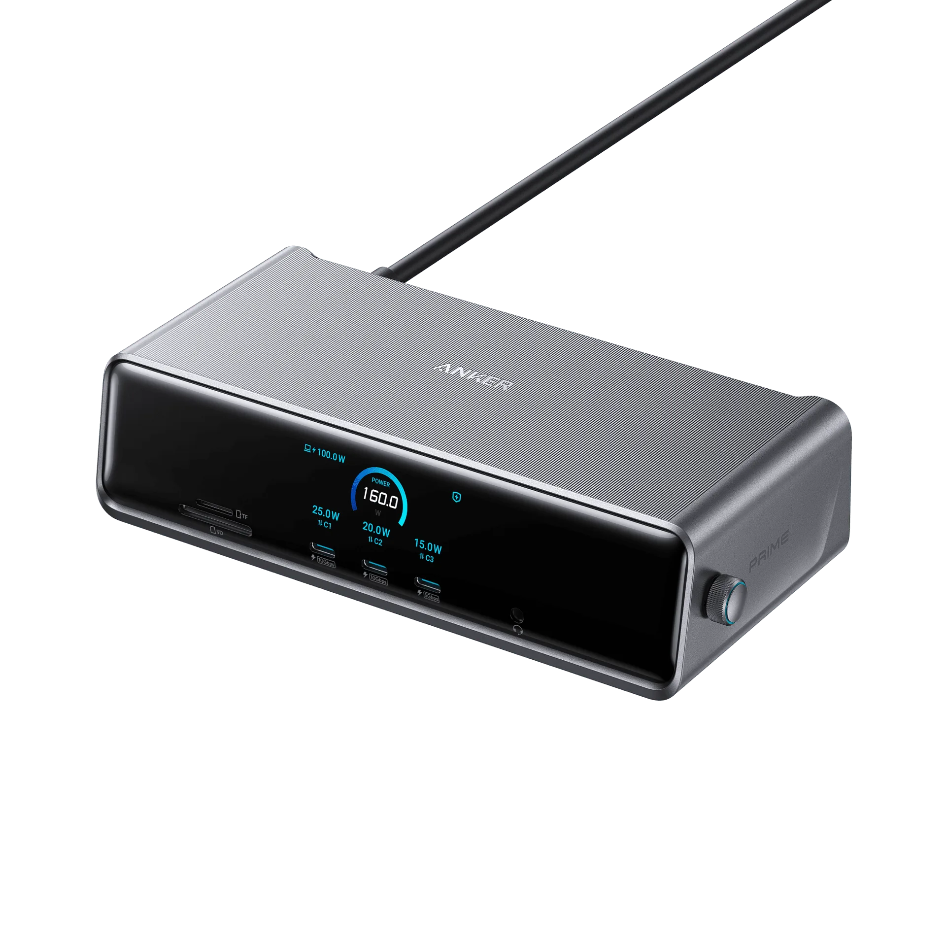 Was kann die Anker Prime Docking Station 14-in-1 mit Strom versorgen?