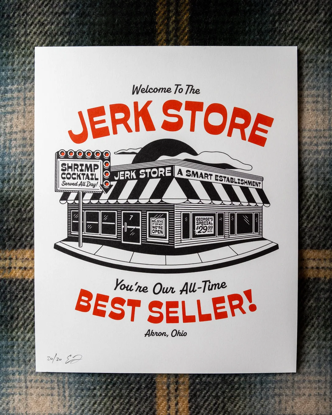 Jerk Store - 8" x 10" Print