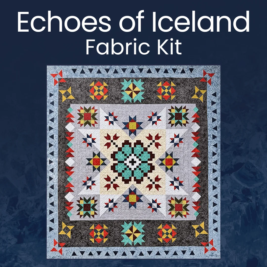 Echoes of Iceland Quilt Stofpakket