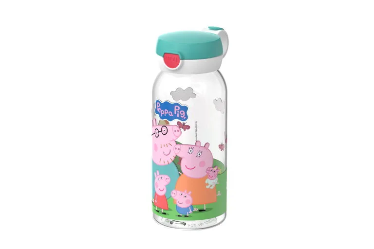 Campus drinking bottle with flip cap 600 ml - Peppa Pig