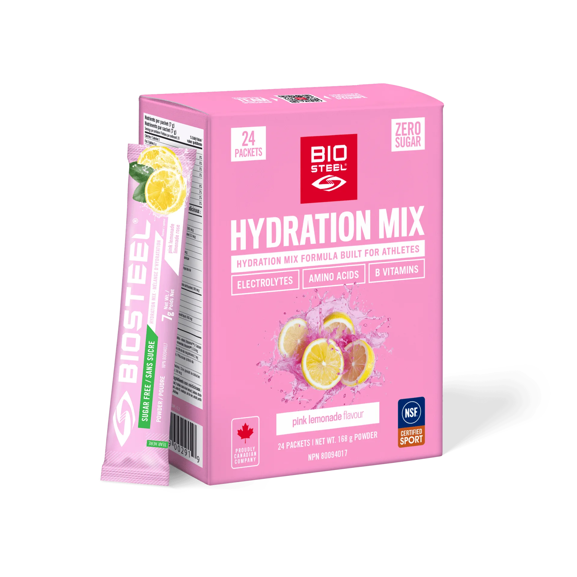 HYDRATION MIX / Pink Lemonade - 24 Packets