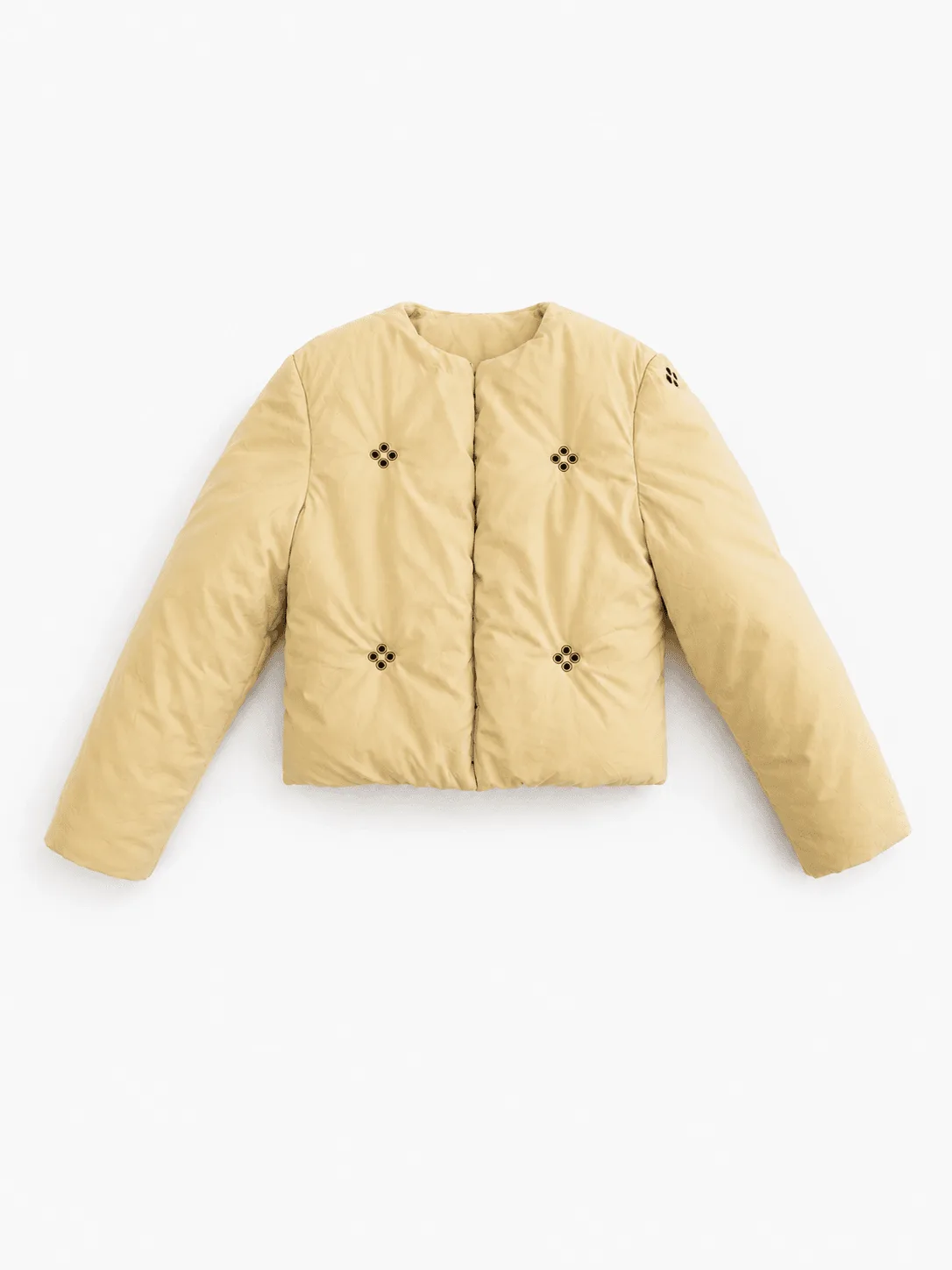 So stylst du die Diamond Studded Velveteen Puffer Jacket