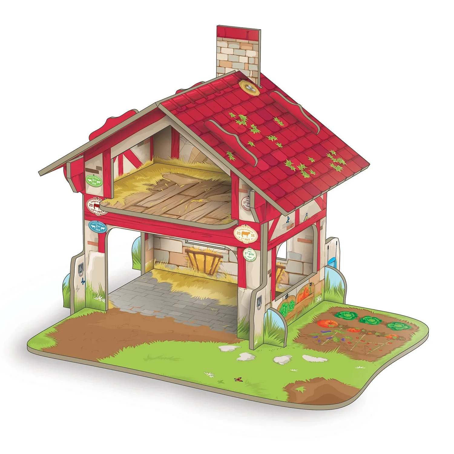 Set Mini Ferme : Un Début Parfait pour les Tout-Petits
