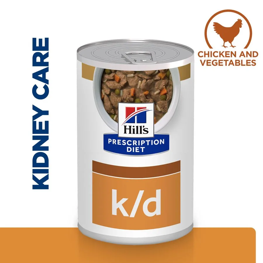 Hill's™ Prescription Diet™ k/d Kidney Care Stew Comida para Perros con Pollo y Verduras Añadidas