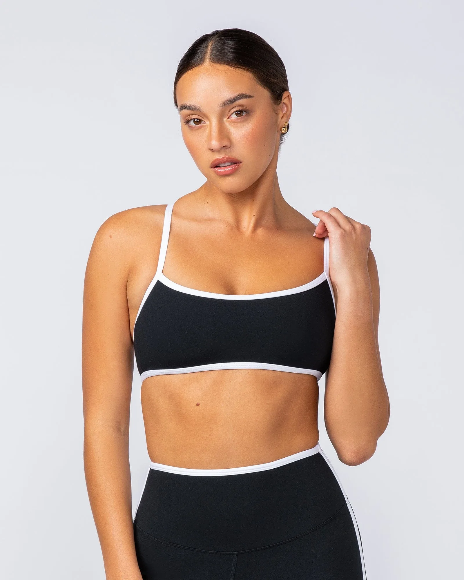 Bralette Goddess - Negro