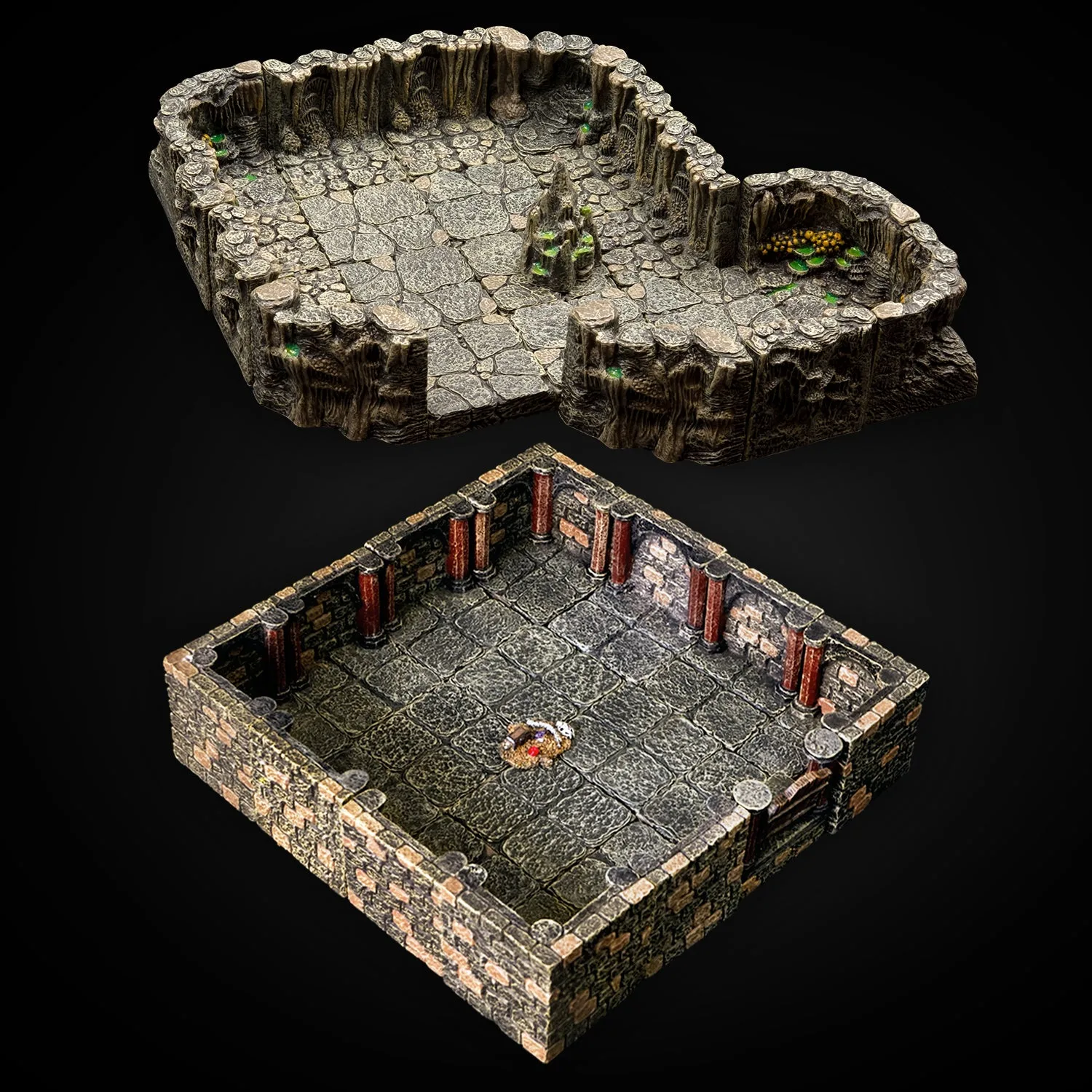 Starter Bundle: Dungeon + Cavern Unpainted Contents