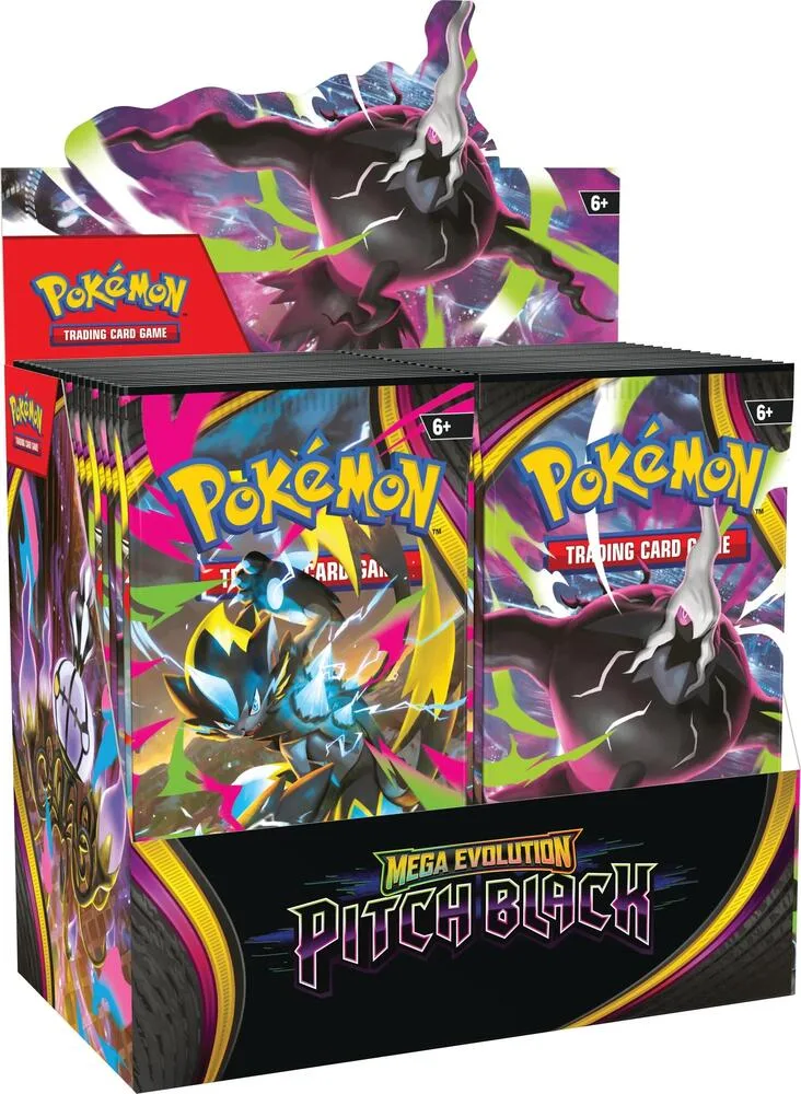 Pokémon Pitch Black: srovnání booster box a pack