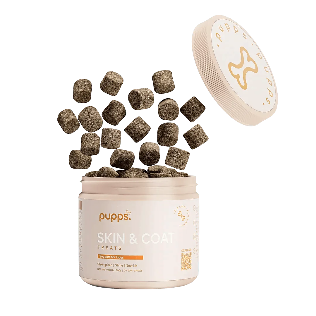 Pupps Skin & Coat Treats For Dogs