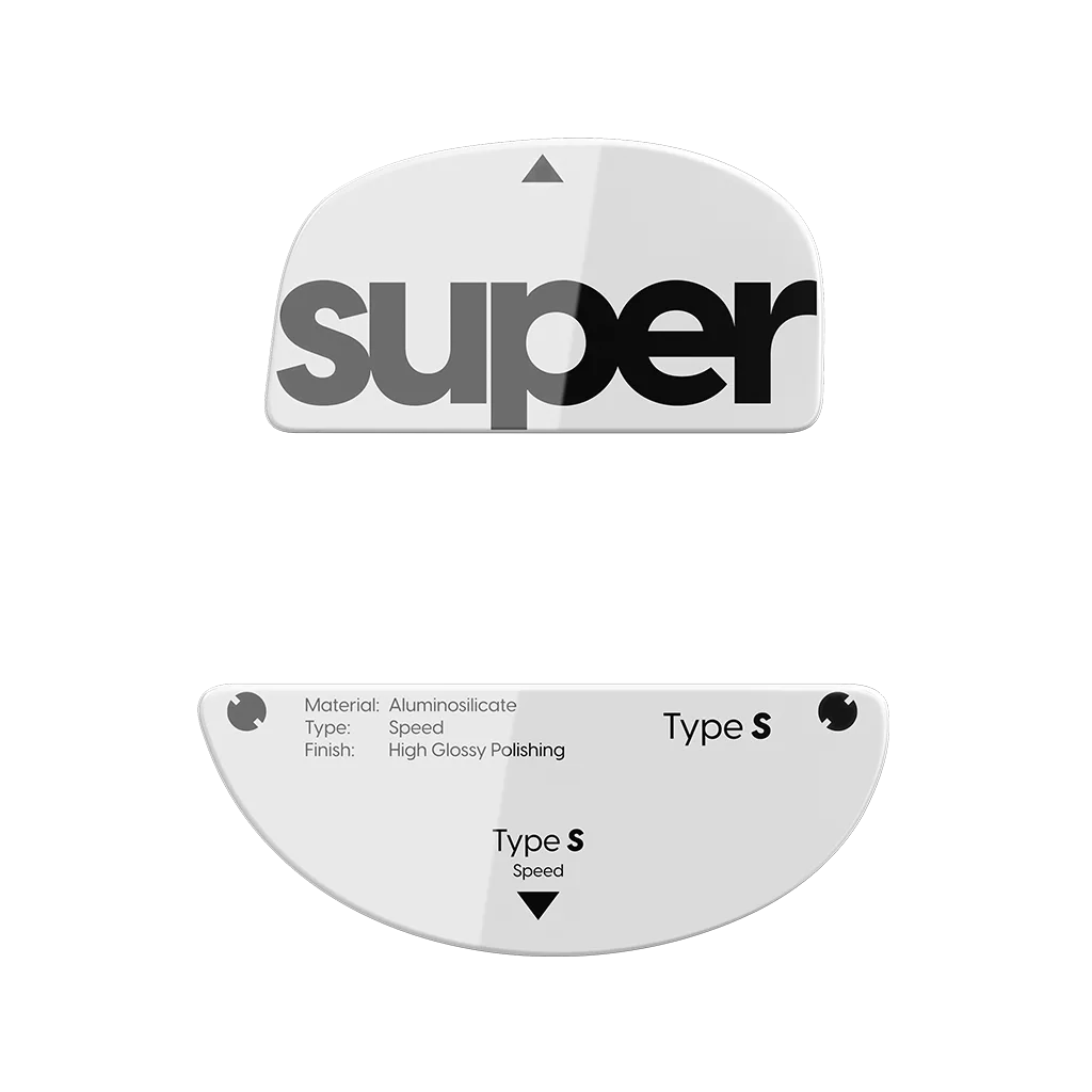Glass Skates (Type-S) for ZywOo The Chosen Mouse