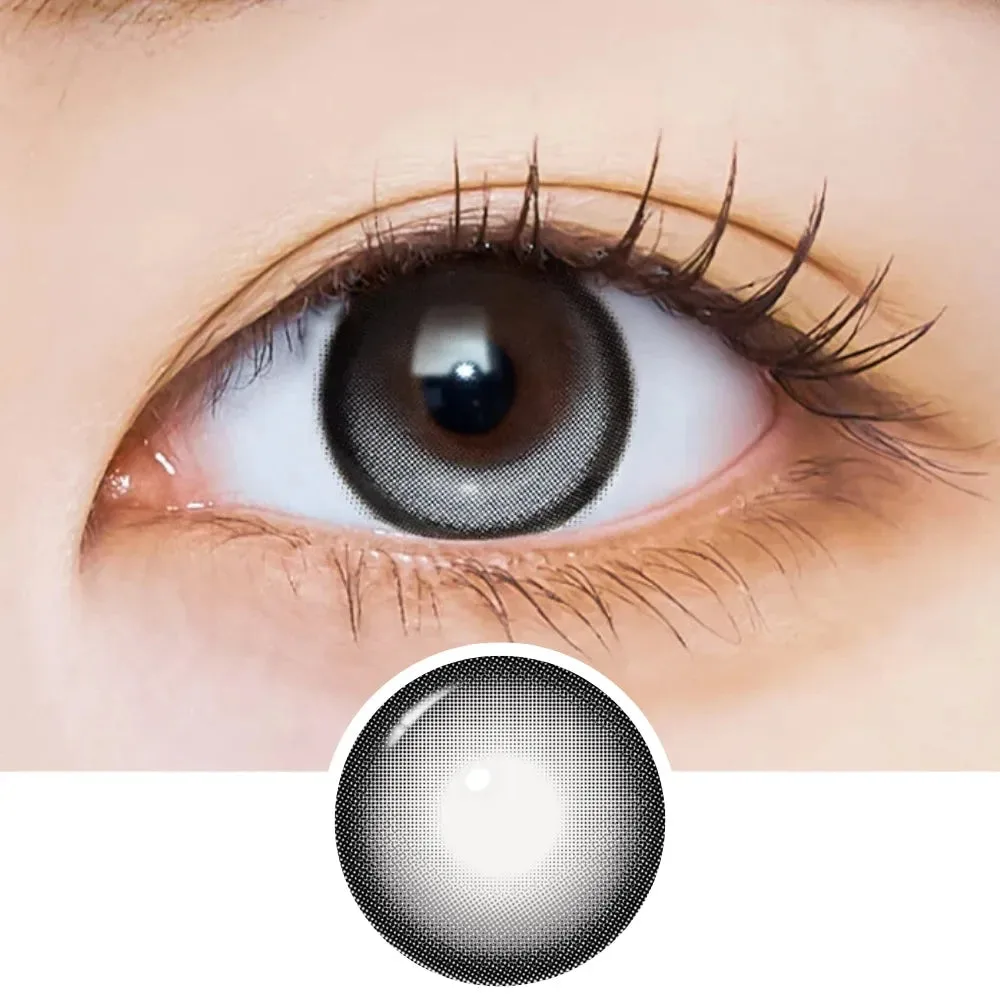 i-Sha Dekame Kiss Me 1-Day Cloudy Ring Grey (10pk)
