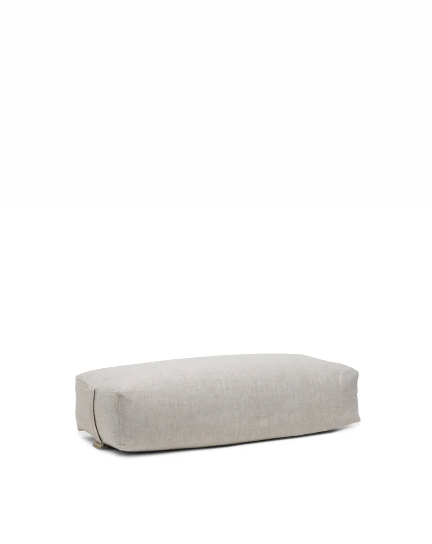 linen rectangular bolster cover